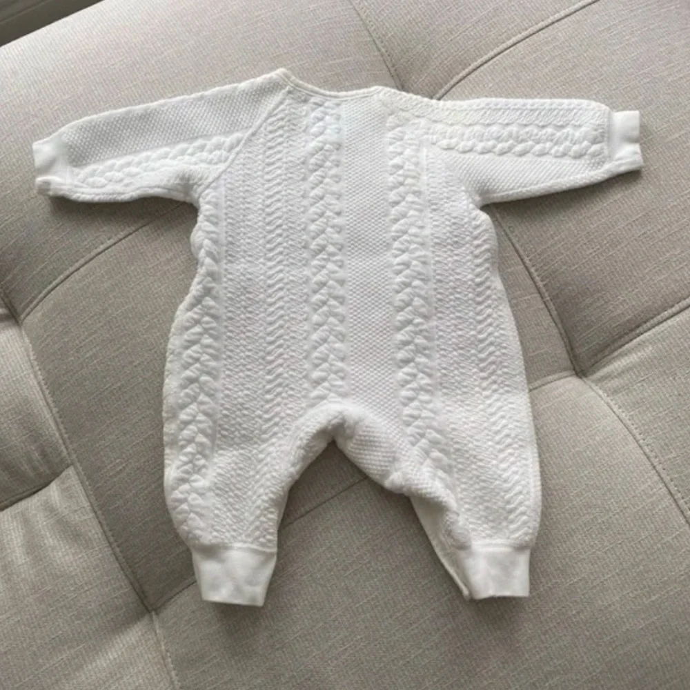 Baby Star Knit Onesie Hat and Bodysuit Set